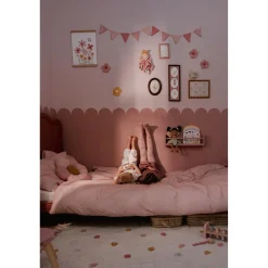 Little Dutch                    Coussin tricoté Fleur      Fairy Garden