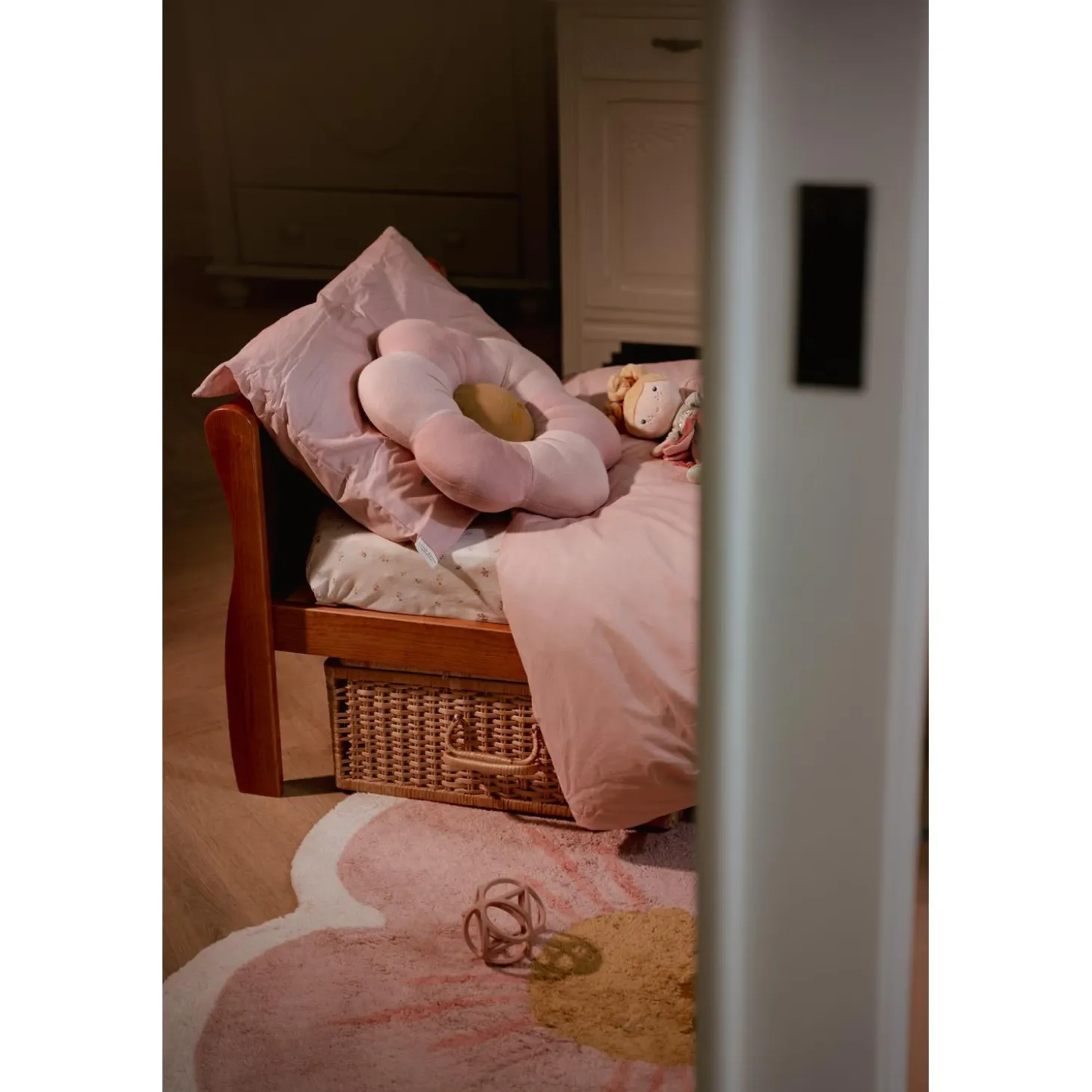 Little Dutch Coussin tricoté Fleur Fairy Garden