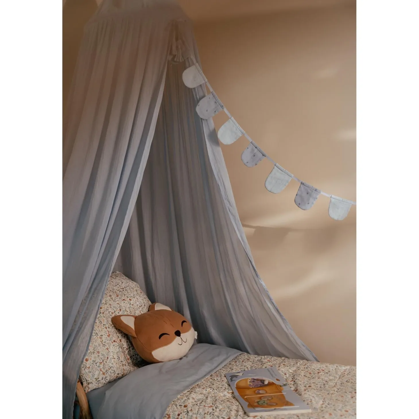 Little Dutch Coussin tricoté Renard Forest Friends