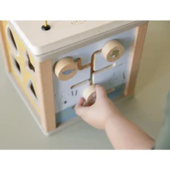Little Dutch Cube d'activité en bois FSC - Little Goose Multicolore