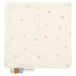 Little Dutch                    Doudou attachetétine en gaze de coton     Champignon