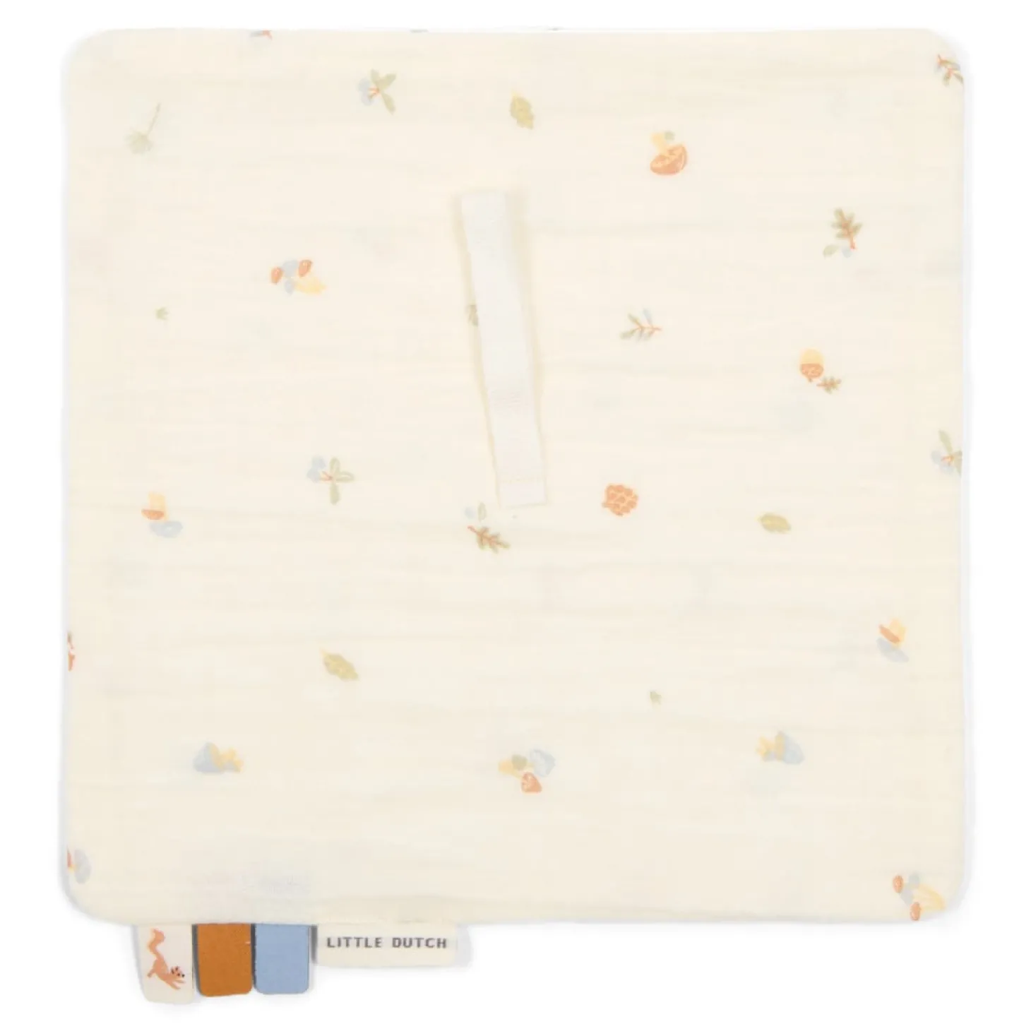 Little Dutch Doudou attachetétine en gaze de coton Champignon