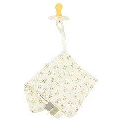 Little Dutch Doudou attachetétine en gaze de coton Blueberry Leaves 75x75 cm