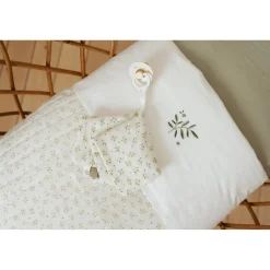 Little Dutch Doudou attachetétine en gaze de coton Blueberry Leaves 75x75 cm