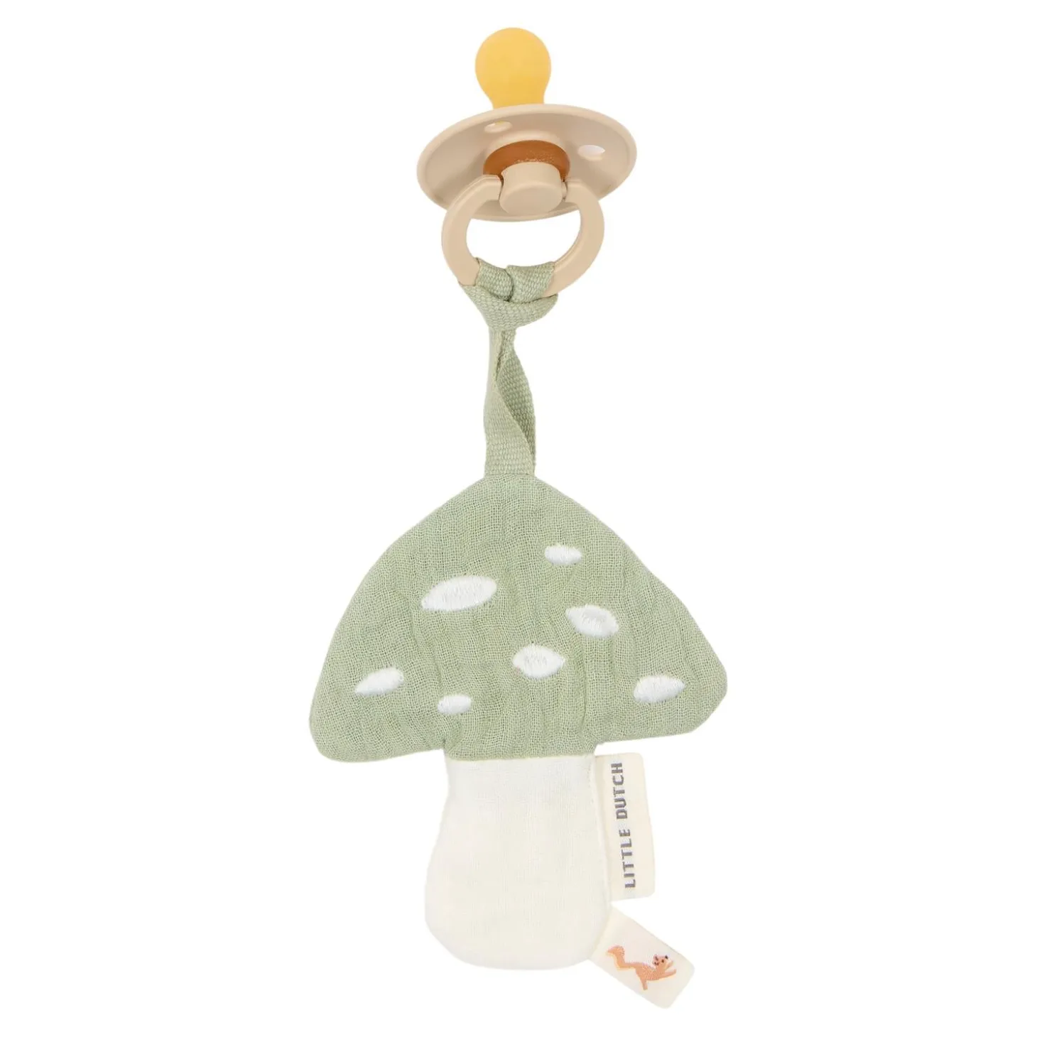 Little Dutch Doudou attachetétine en gaze de coton Forest Adventure
