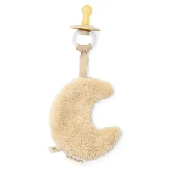 Little Dutch                    Doudou attache-tétine Lune      Pure Soft Beige