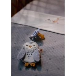 Little Dutch                    Doudou attache-tétine en gaze de coton Chouette      Forest Friends