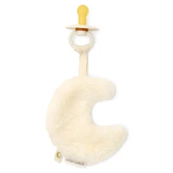 Little Dutch Doudou attache-tétine Lune Pure Soft White