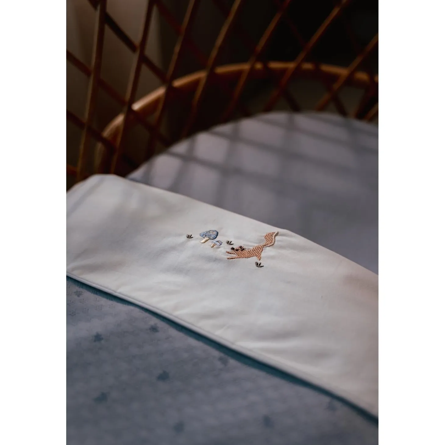 Little Dutch Drap housse Pure Sage 70x140/150 cm