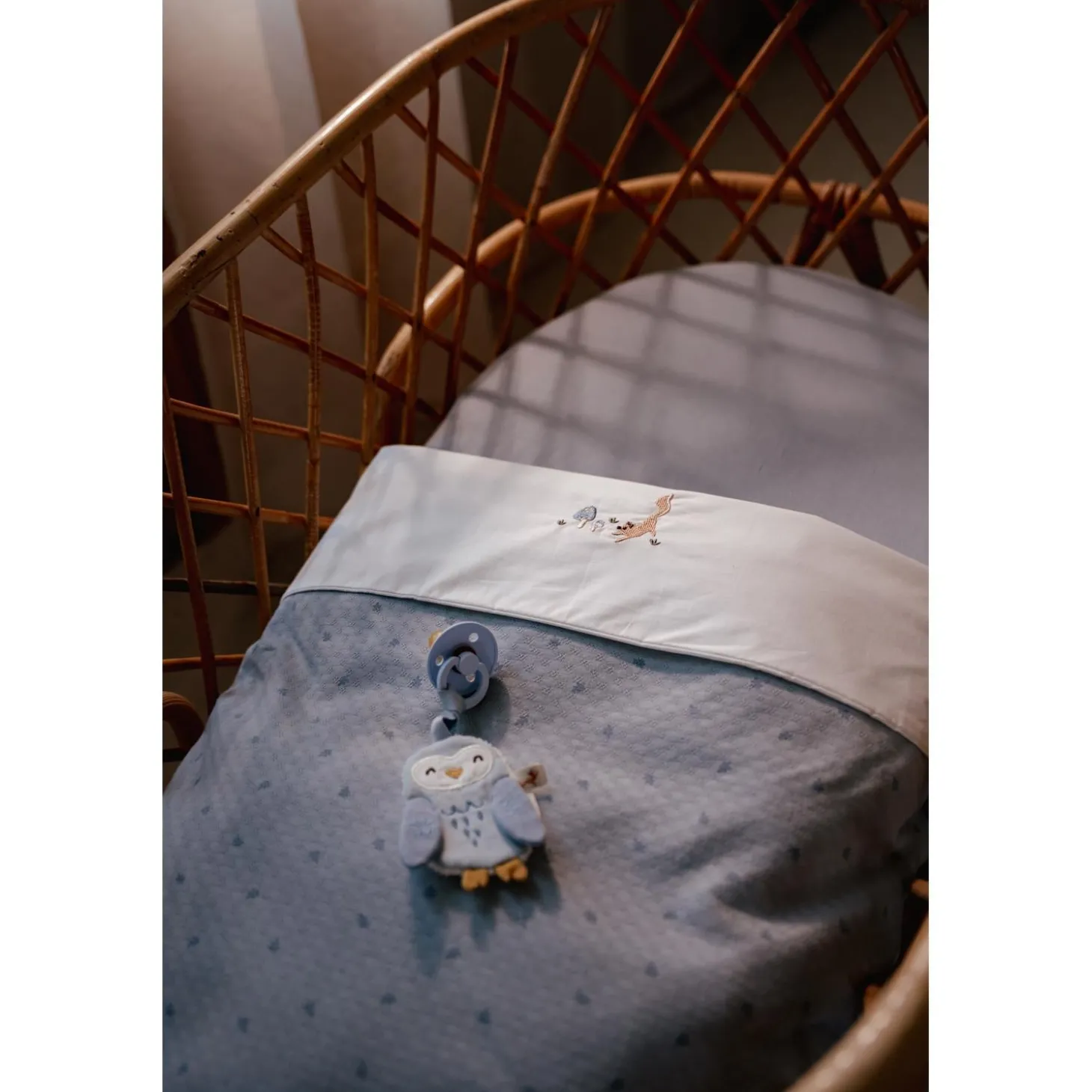 Little Dutch Drap housse Pure Sage 70x140/150 cm