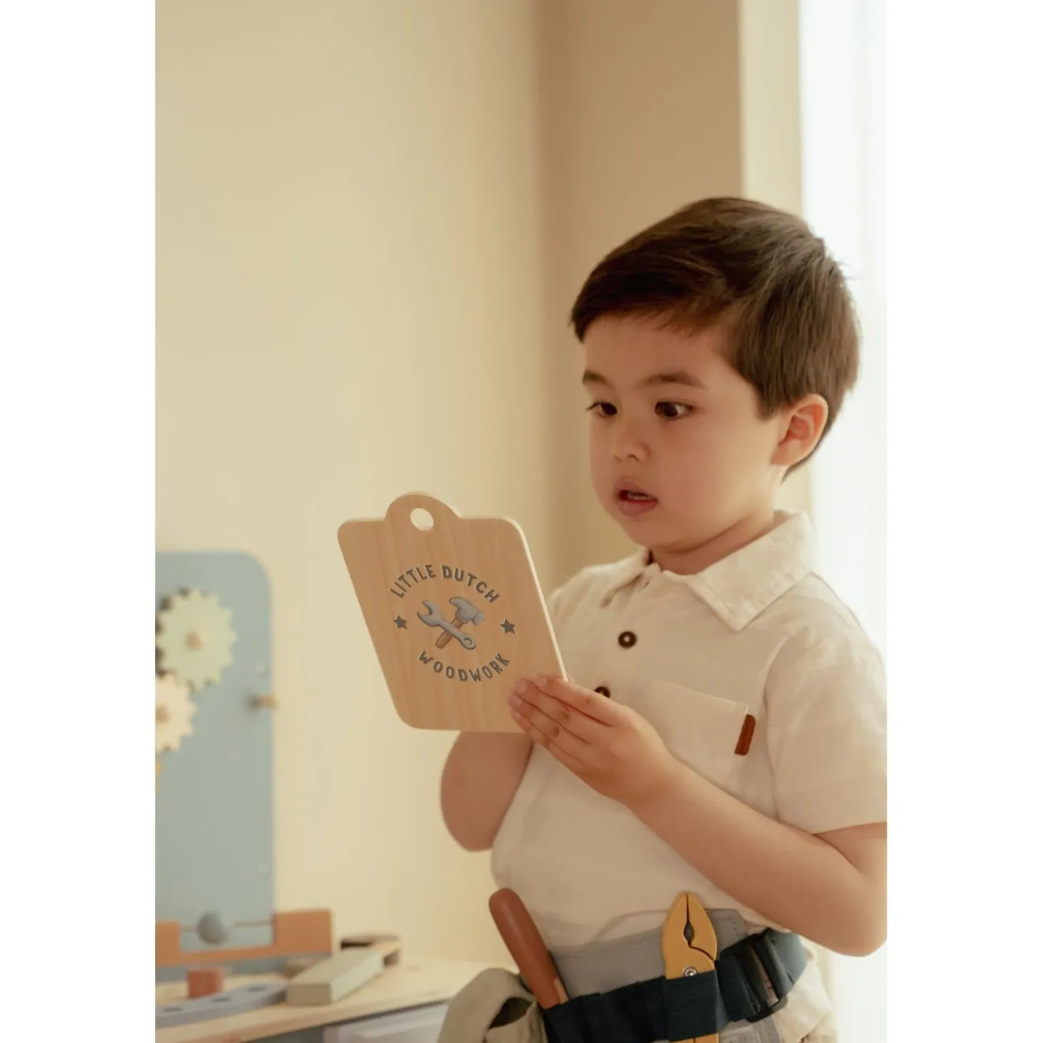 Little Dutch Etabli en bois FSC Multicolore