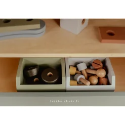 Little Dutch Etabli en bois FSC Multicolore
