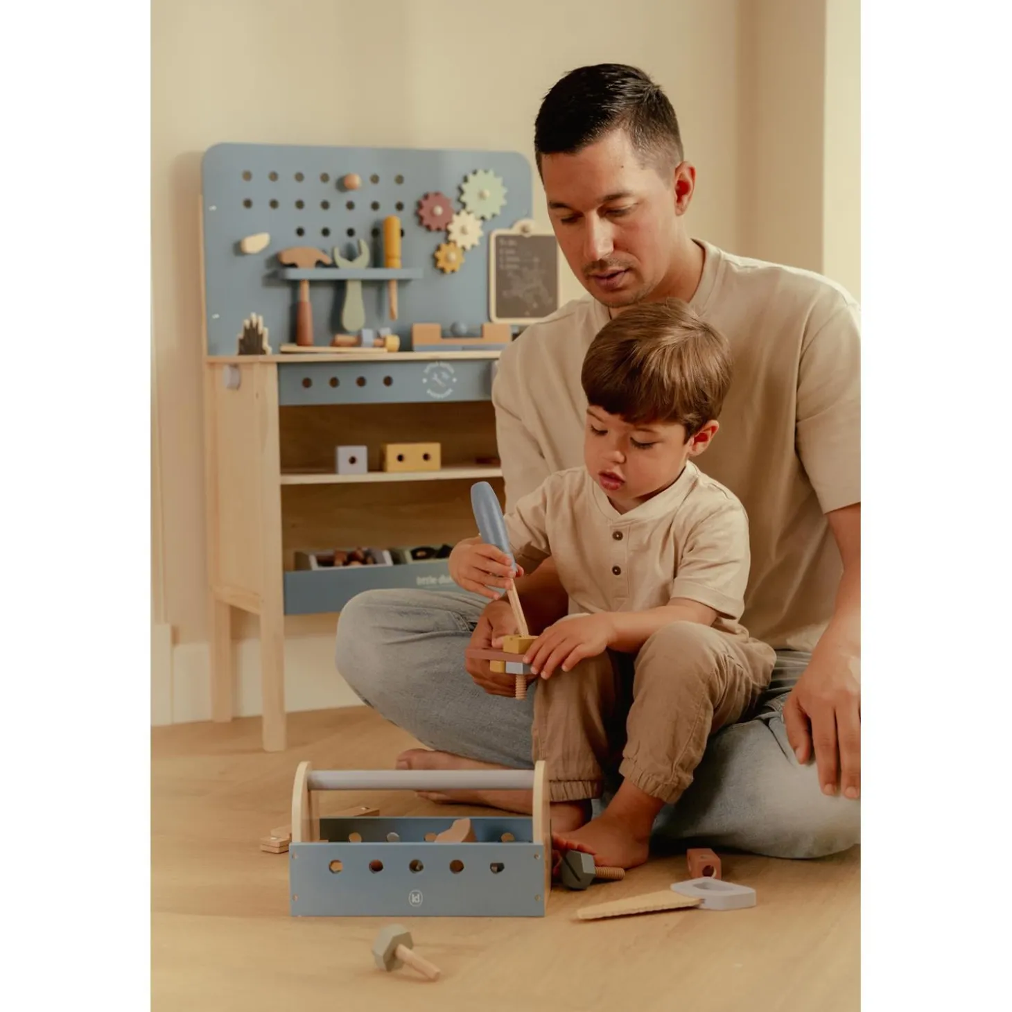 Little Dutch Etabli en bois FSC Multicolore