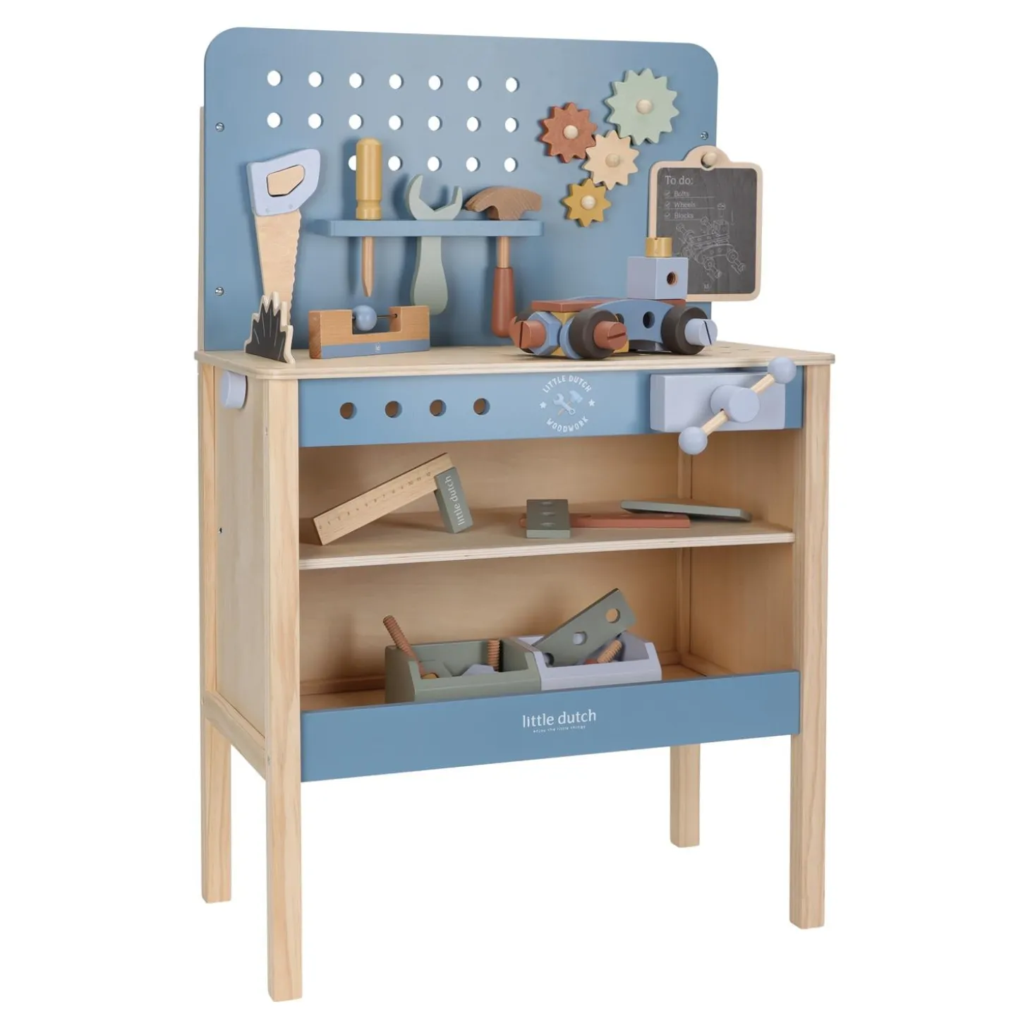 Little Dutch Etabli en bois FSC Multicolore