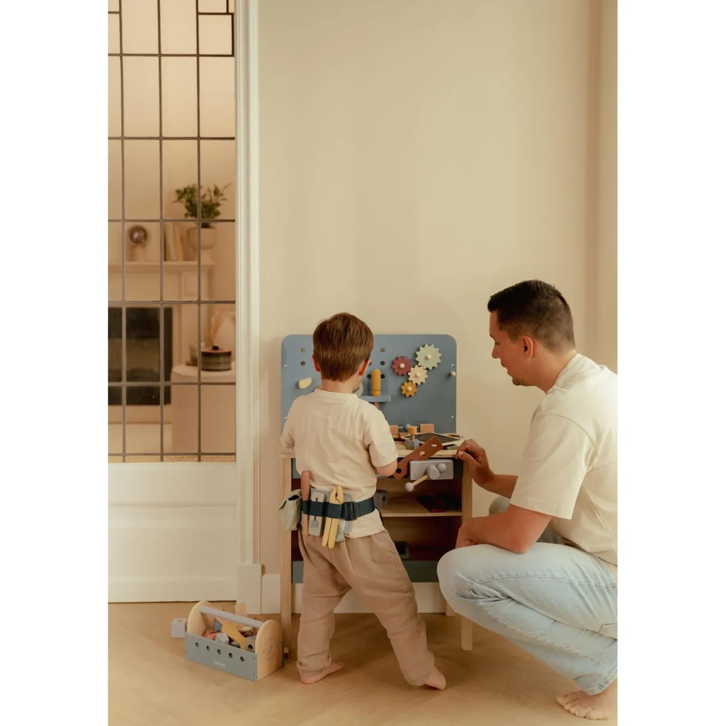 Little Dutch Etabli en bois FSC Multicolore
