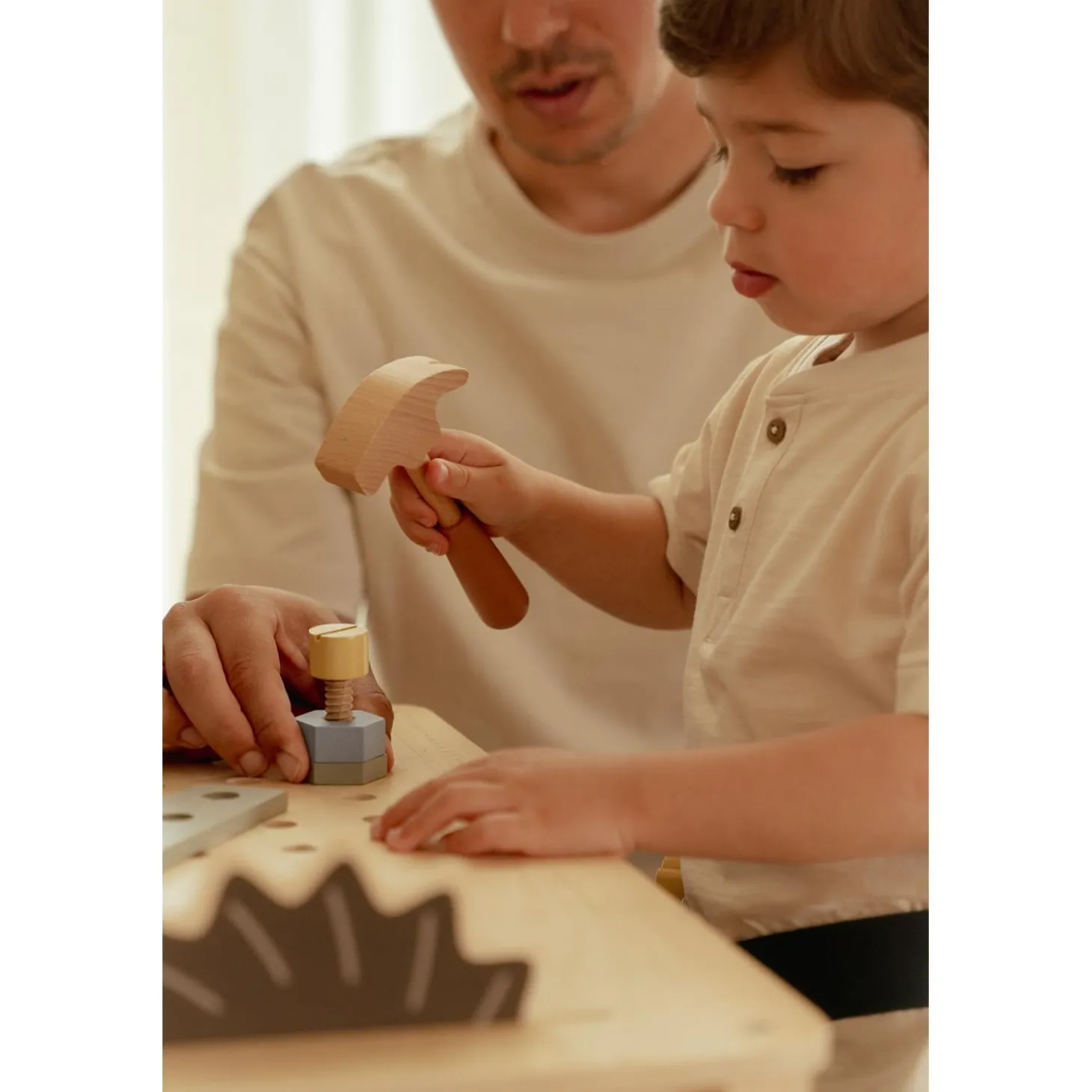 Little Dutch Etabli en bois FSC Multicolore