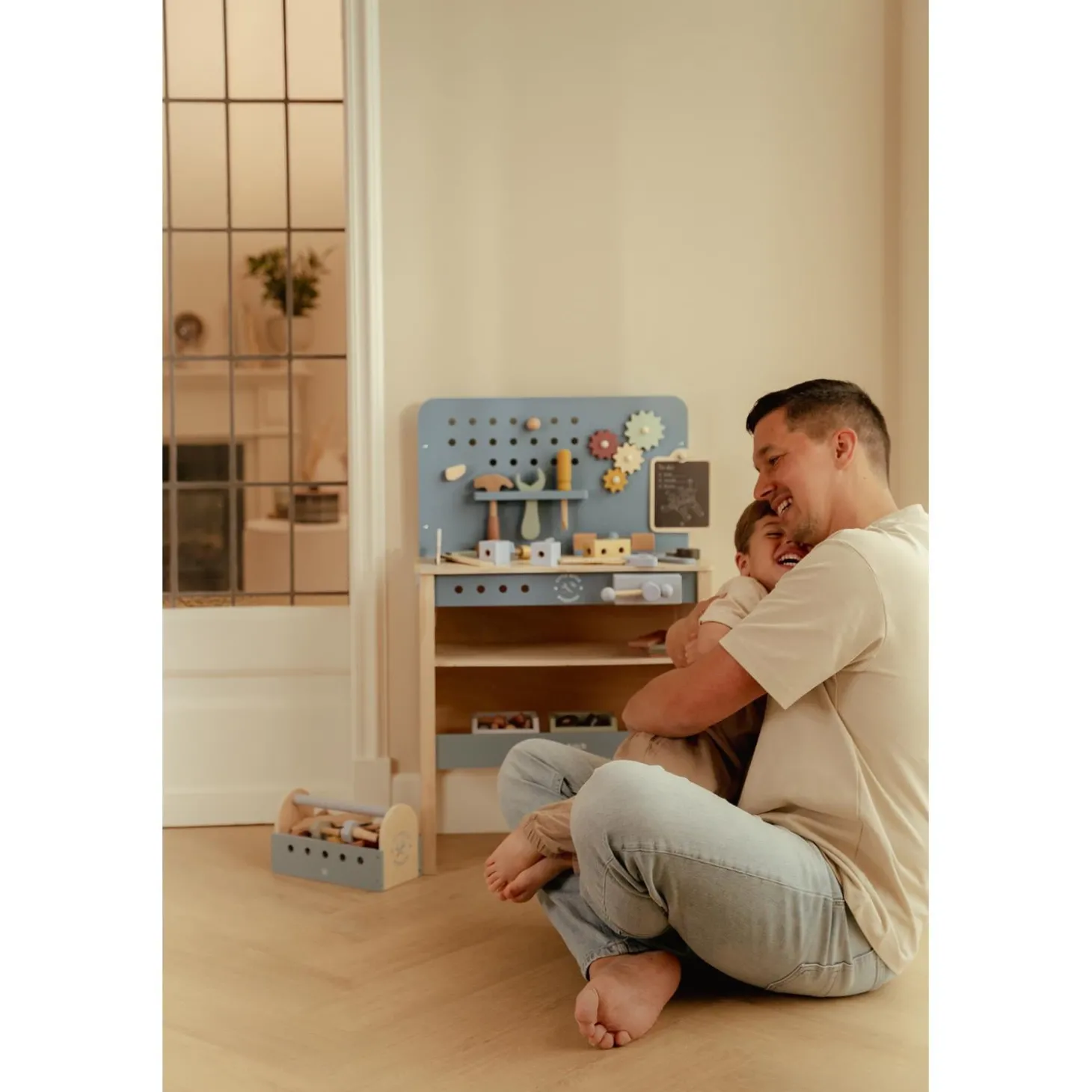 Little Dutch Etabli en bois FSC Multicolore