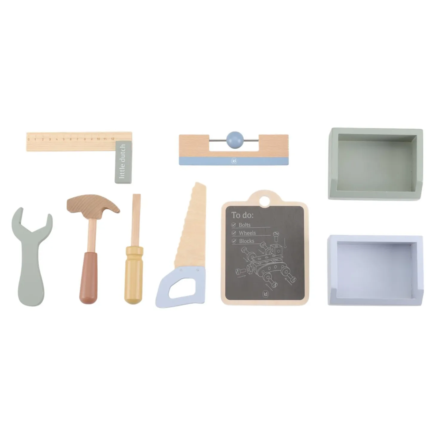 Little Dutch Etabli en bois FSC Multicolore