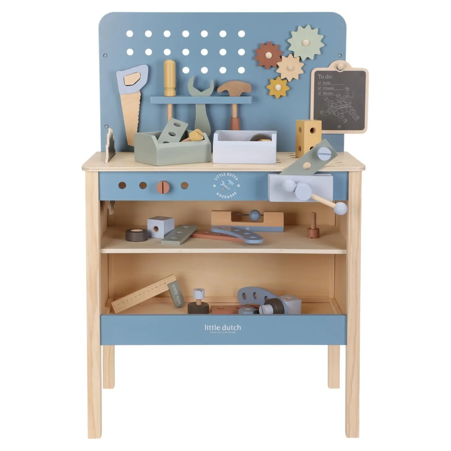 Little Dutch Etabli en bois FSC Multicolore