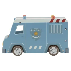 Little Dutch                    Fourgon de police en bois FSC     Multicolore