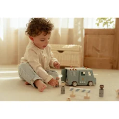 Little Dutch Fourgon de police en bois FSC Multicolore