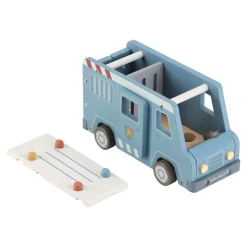 Little Dutch Fourgon de police en bois FSC Multicolore