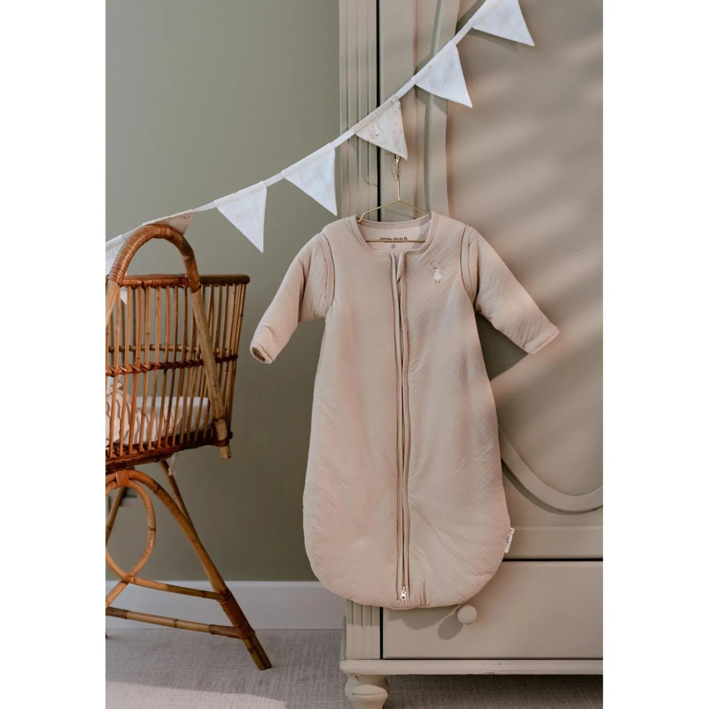 Little Dutch Gigoteuse hiver Pure Soft Beige 70 cm