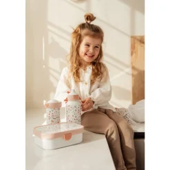 Little Dutch Gourde campus - Flowers & Butterflies Rose 300 ml