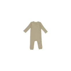 Little Dutch                    Grenouillère wrap    rib olive            18-24 mois