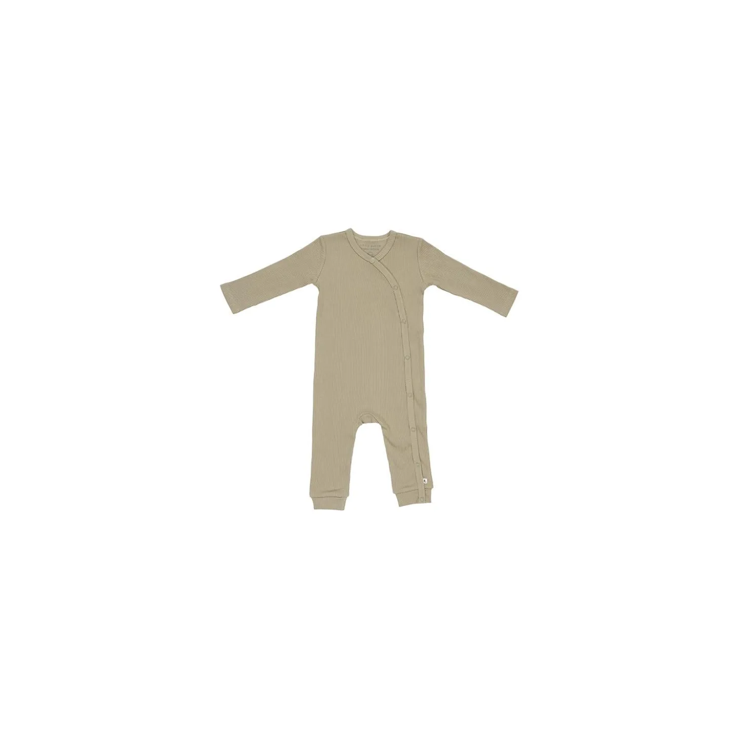 Little Dutch Grenouillère wrap rib olive 18-24 mois