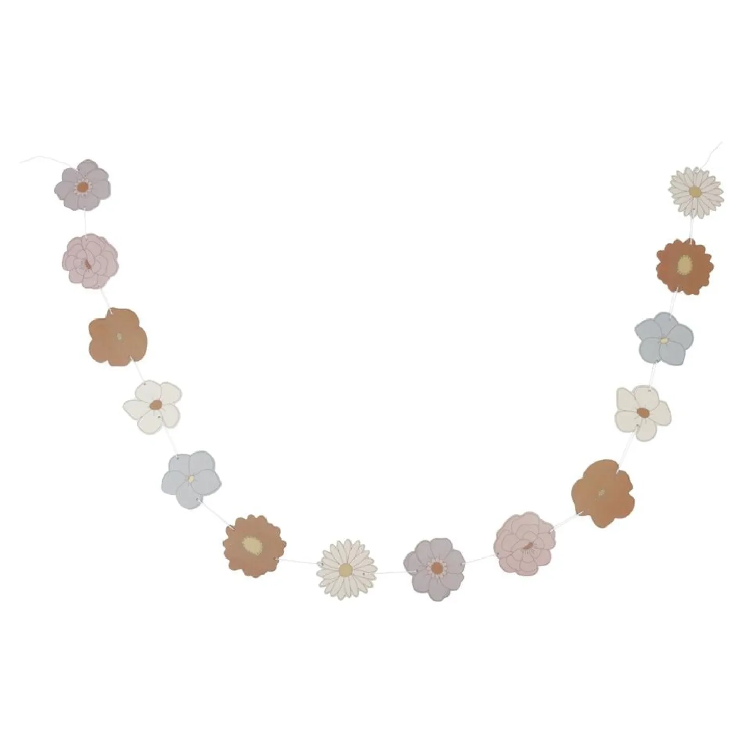 Little Dutch Guirlande de déco cartonnée FSC Vintage Fowers