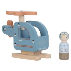 Little Dutch Hélicoptère avec figurine Multicolore