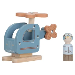 Little Dutch Hélicoptère avec figurine Multicolore