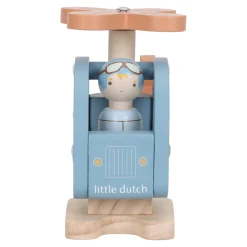 Little Dutch Hélicoptère avec figurine Multicolore