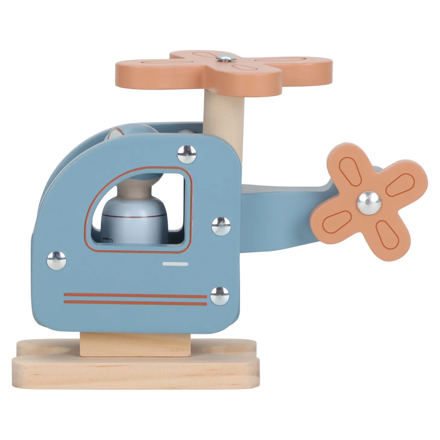 Little Dutch Hélicoptère avec figurine Multicolore