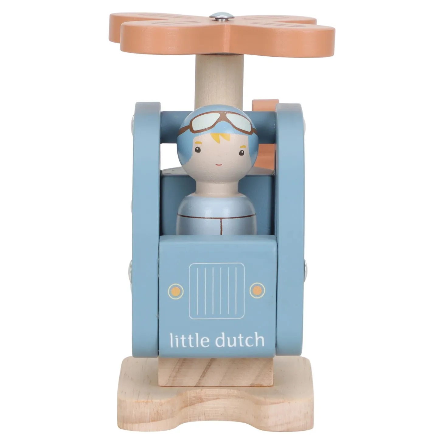Little Dutch Hélicoptère avec figurine Multicolore