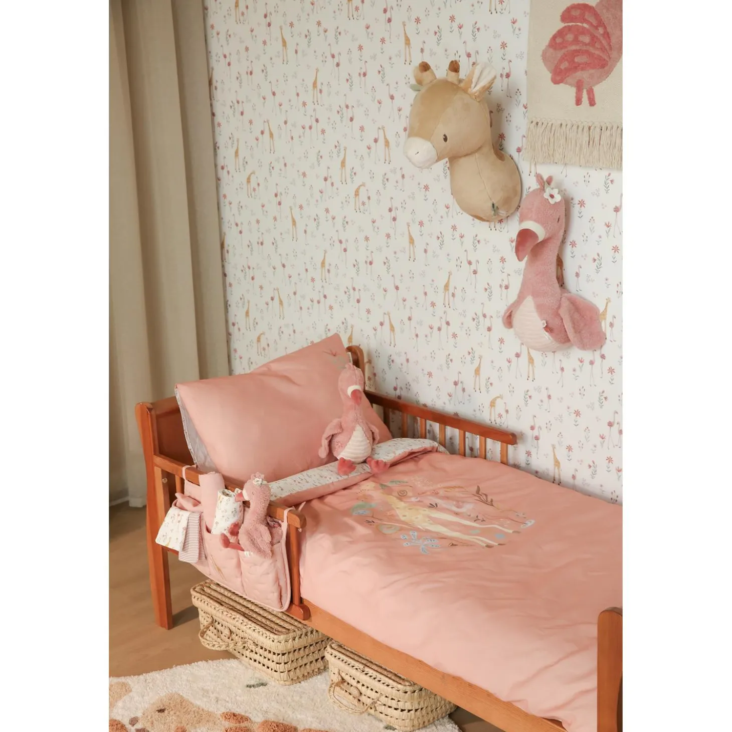 Little Dutch Housse de couette lit bébé Blooming Safari 100x140 cm