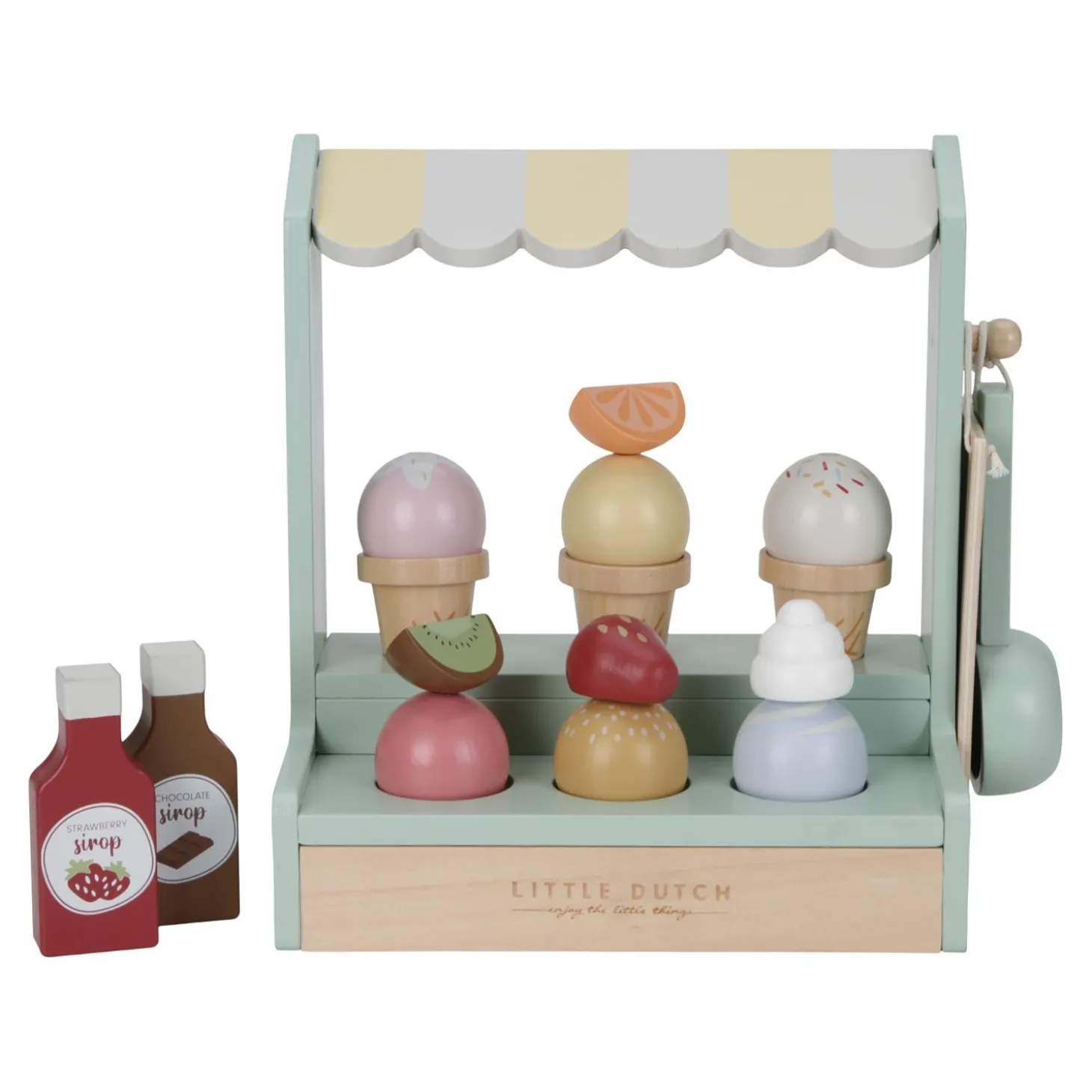 Little Dutch Jeu de stand de glace Multicolore