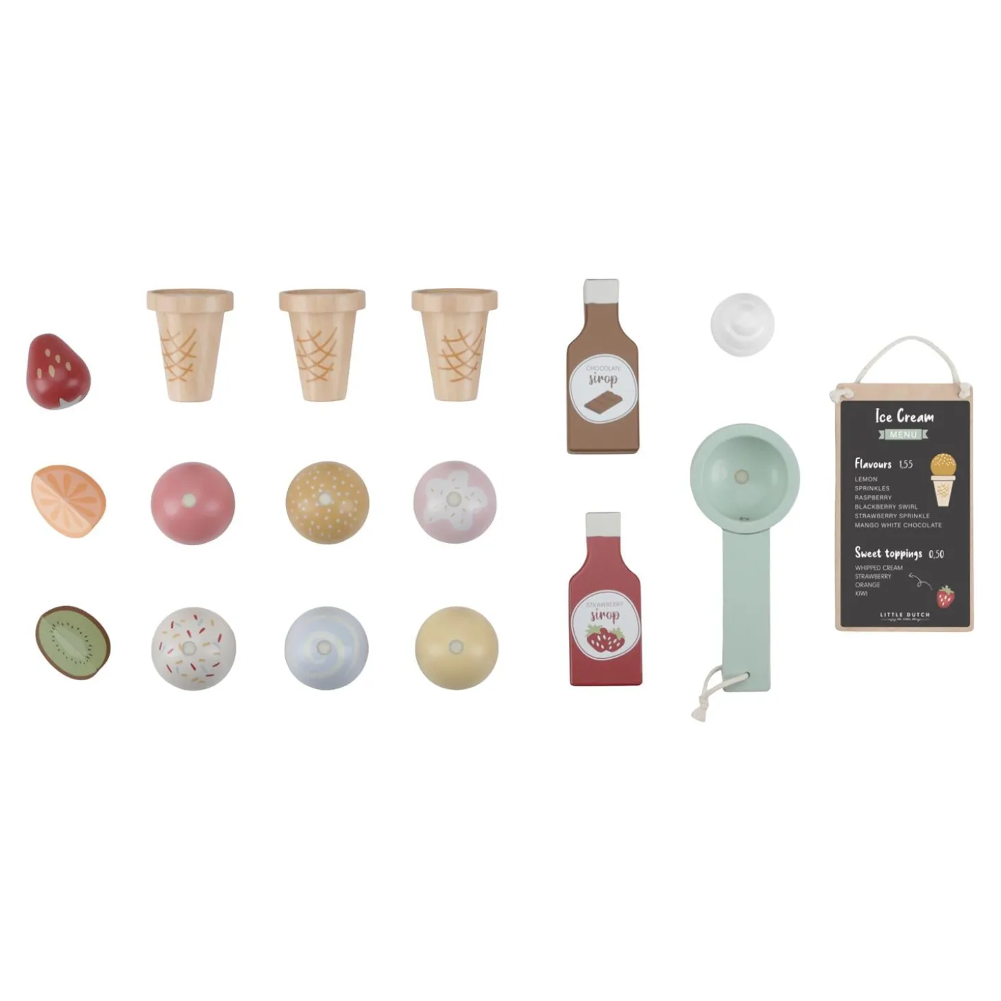 Little Dutch Jeu de stand de glace Multicolore