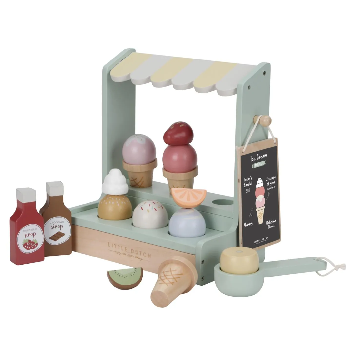 Little Dutch Jeu de stand de glace Multicolore