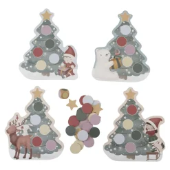 Little Dutch Jeu du sapin de Noël en bois FSC