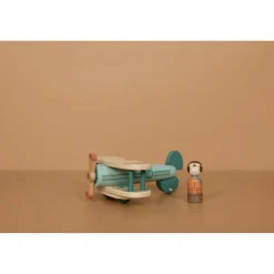 Little Dutch Jouet avion Olive
