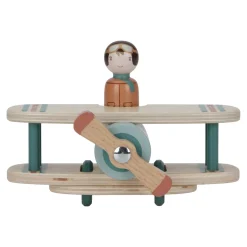 Little Dutch Jouet avion Olive