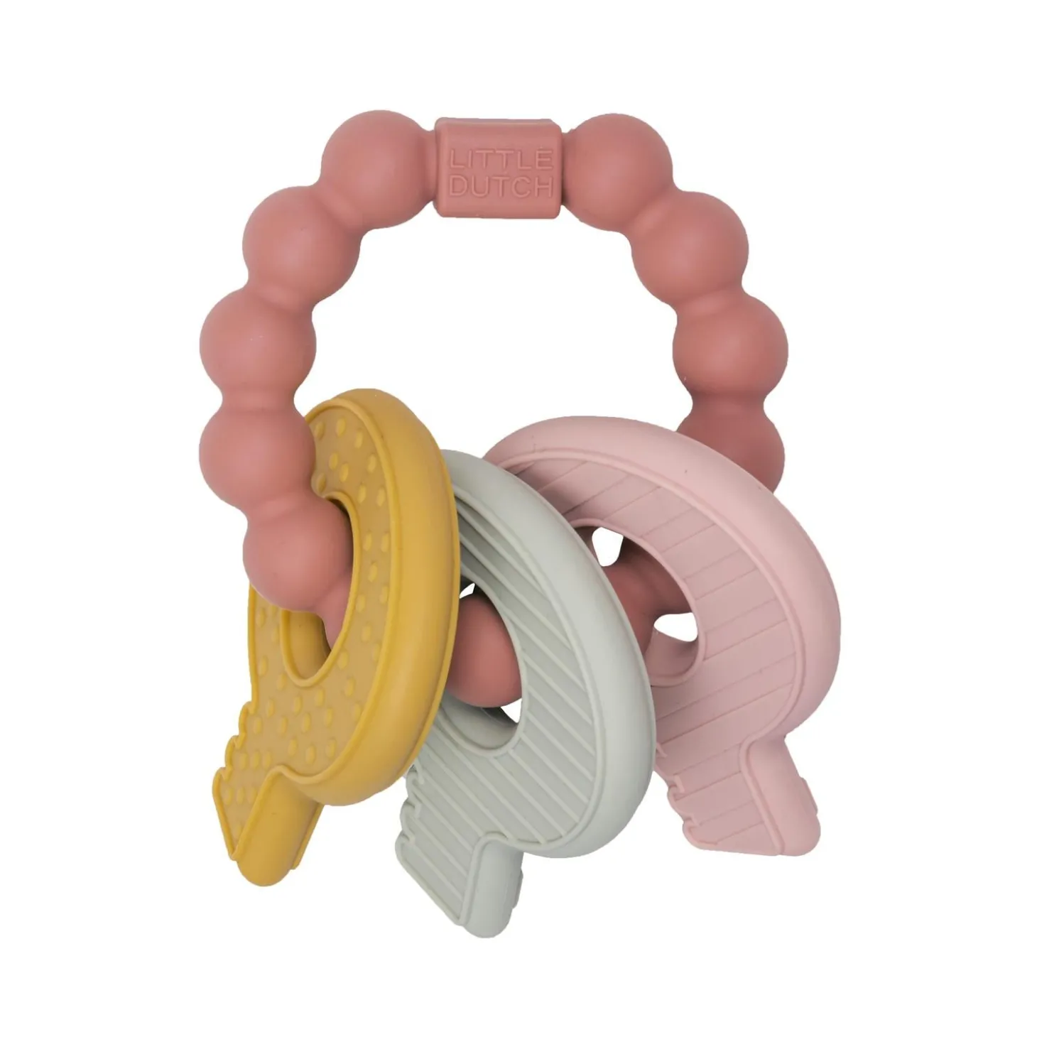 Little Dutch Jouet de dentition clefs Rose