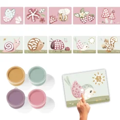Little Dutch Kit de peinture au doigt Forest Friends