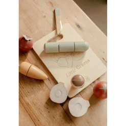 Little Dutch Légumes à découper en bois FSC Multicolore