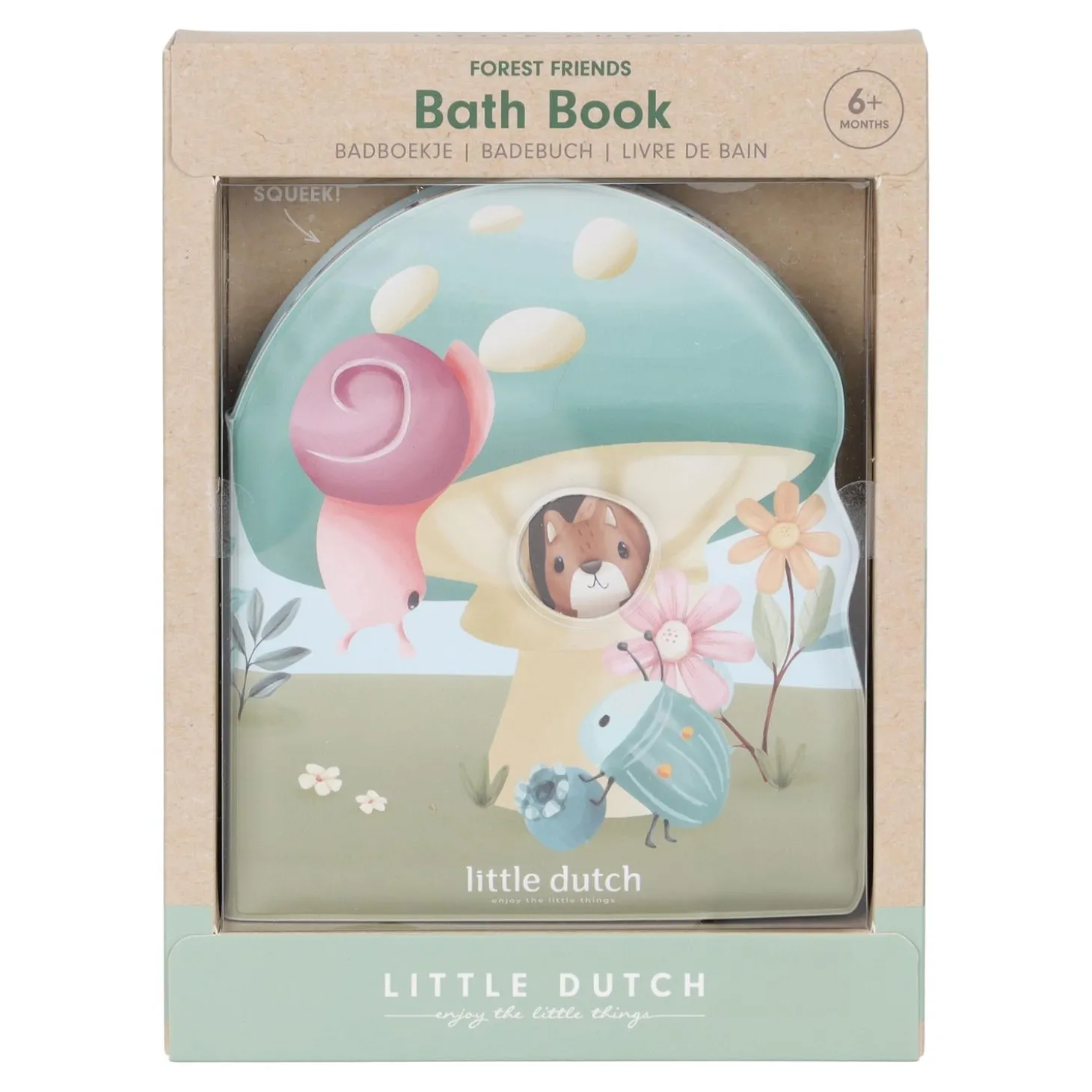 Little Dutch Livre de bain Forest Friends