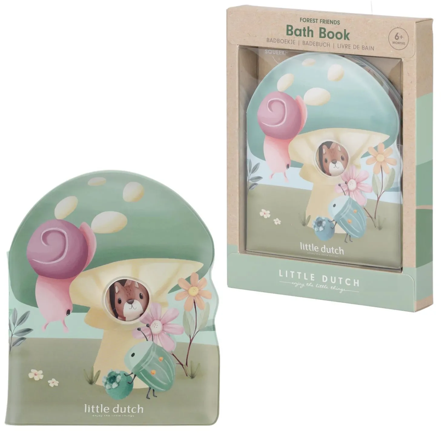Little Dutch Livre de bain Forest Friends