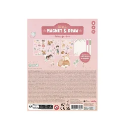 Little Dutch Livre de dessin magnétique Rosa Fairy Graden