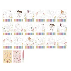 Little Dutch Livre de peinture aquarelle Fairy Graden